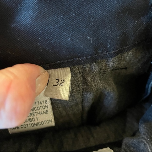 rag & bone | Standard Issue Black Cotton Skinny Pants 32 - Picture 6 of 6